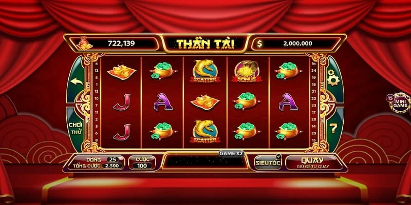 Thần Tài Giáng Lâm là bộ môn được hội viên rất thích thú